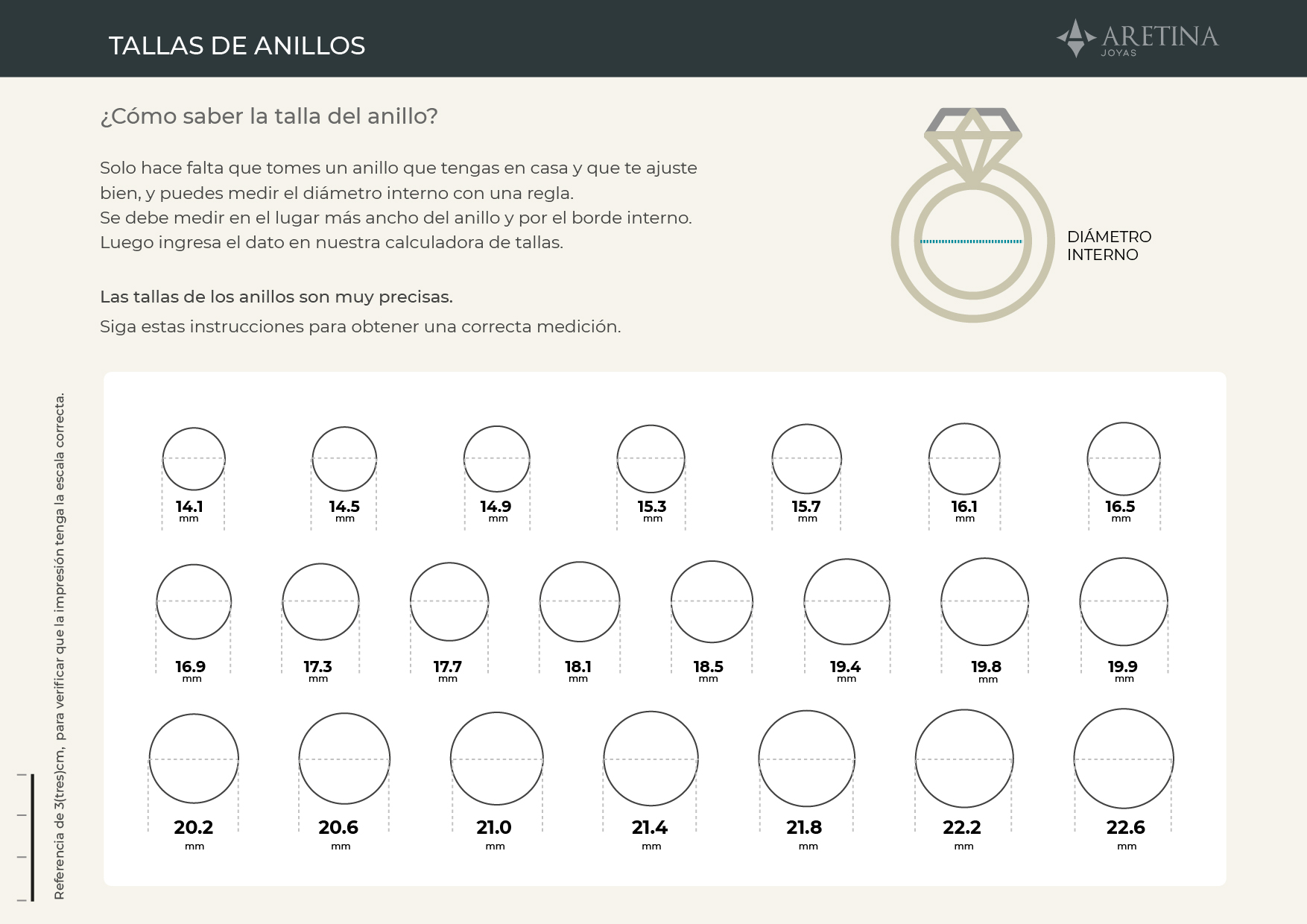 guia de talles de anillos